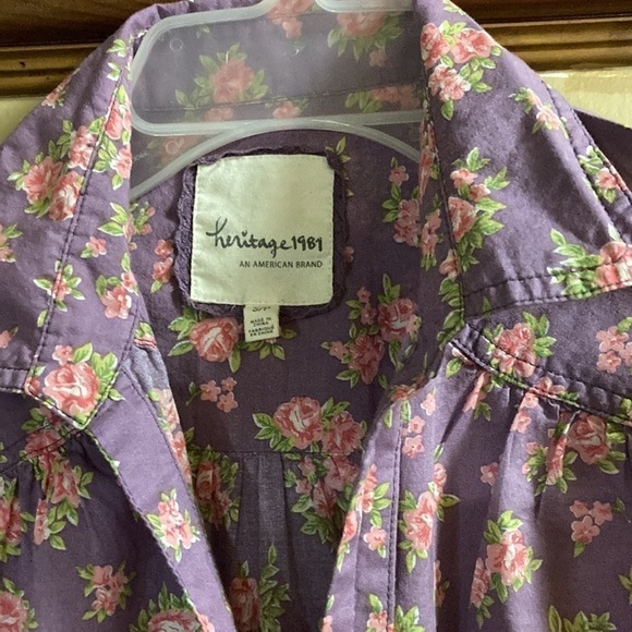 Heritage 1981 button down shirt Y2K - Picture 4 of 10